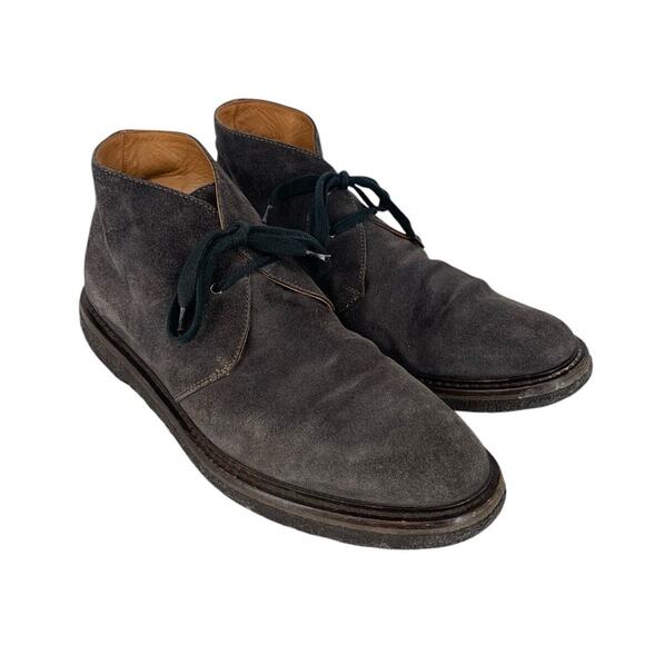 M. Gemi Italy Suede Chukka Boots Ankle Gray Size 42.5 Mens - Picture 3 of 14